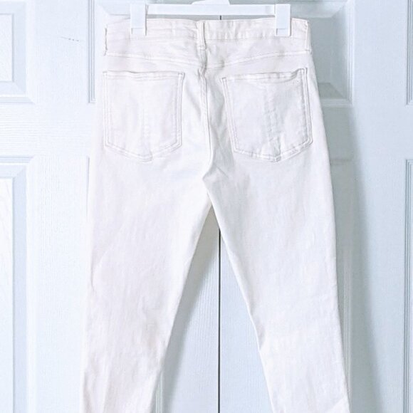 RAG & BONE Women's Cate Mid Rise Ankle Skinny Jeans  Size 30  Ivory - Picture 2 of 8